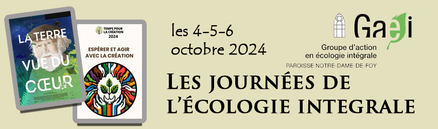 Les Journées de l'écologie intégrale 2024